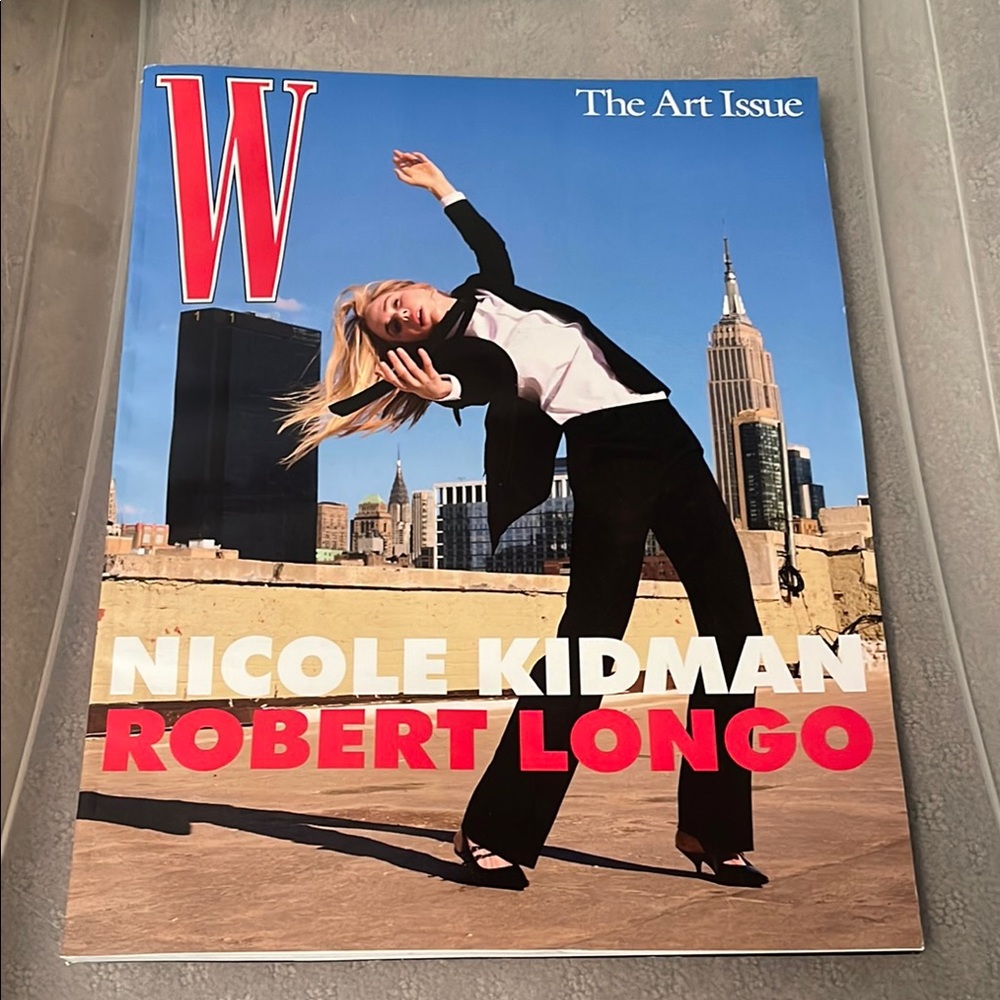 W Magazine The Art Issue Volume SIX 2024 featuring Nicole Kidman & R. Longo